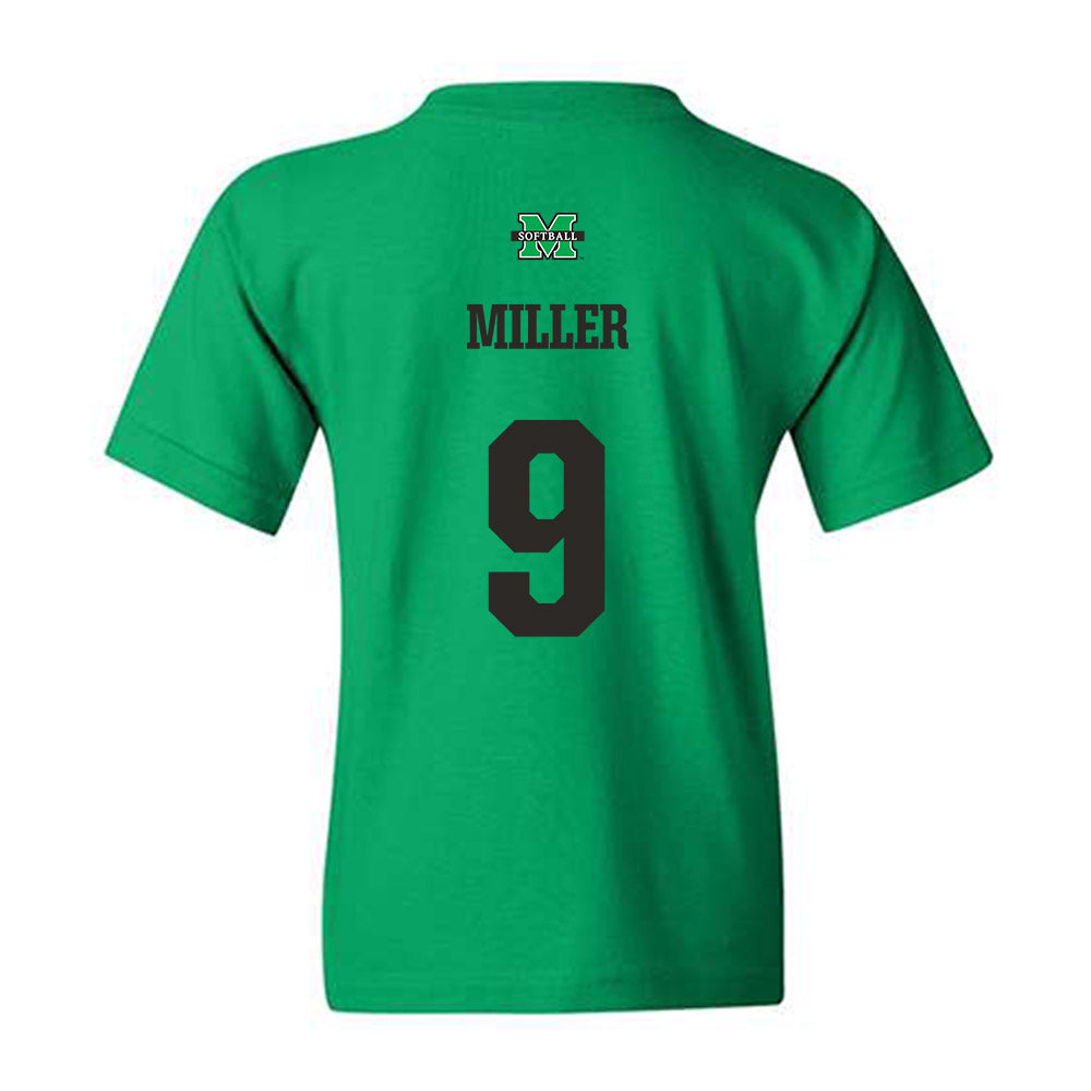 Marshall - NCAA Softball : Rylan Miller - Generic Shersey Youth T-Shirt-1