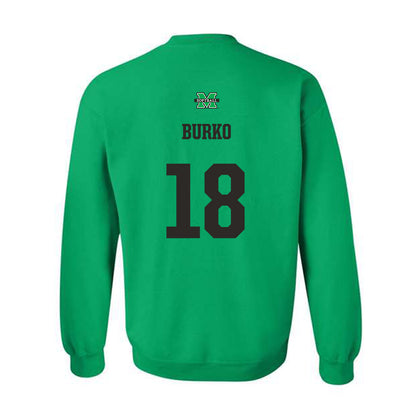 Marshall - NCAA Softball : Sydni Burko - Generic Shersey Crewneck Sweatshirt-1