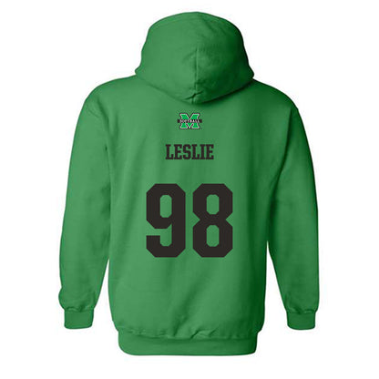 Marshall - NCAA Softball : Diamond Leslie - Generic Shersey Hooded Sweatshirt-1