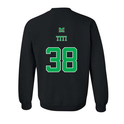 Marshall - NCAA Softball : Tia Titi - Sports Shersey Crewneck Sweatshirt-1