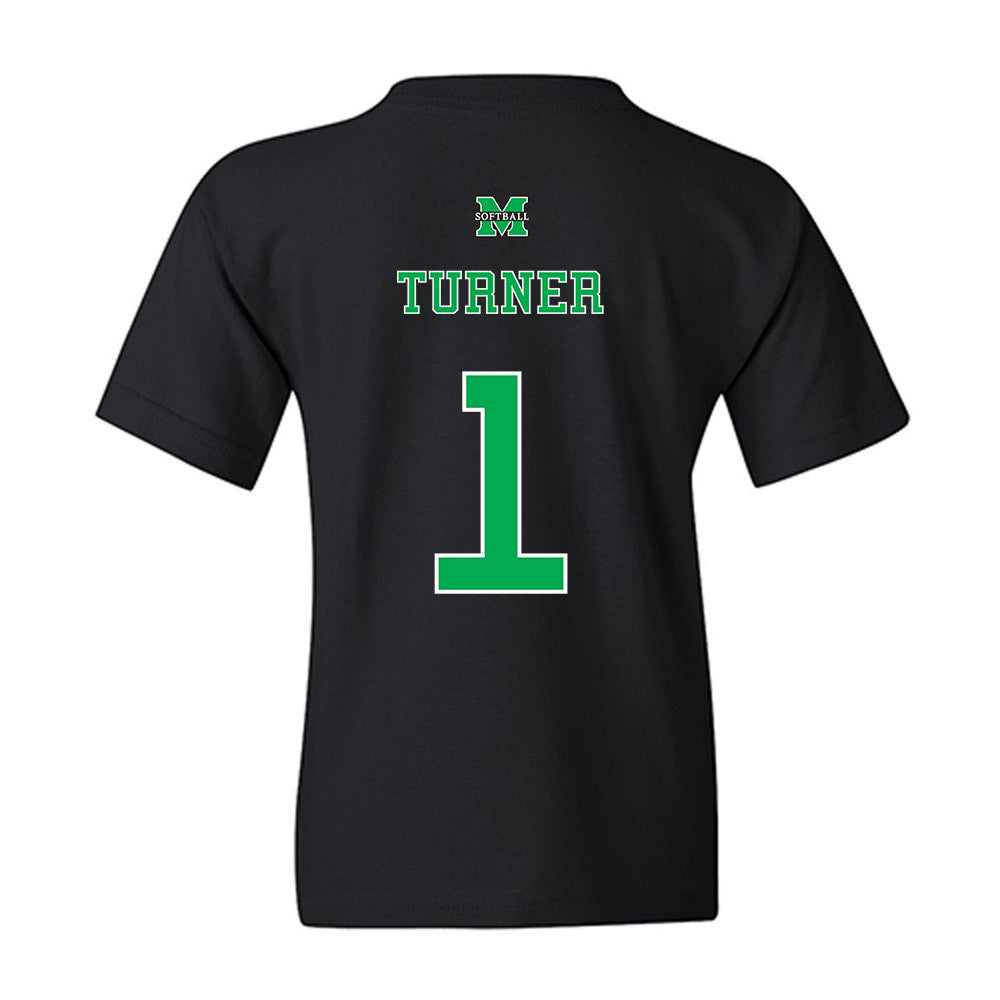 Marshall - NCAA Softball : Sydney Turner - Sports Shersey Youth T-Shirt-1