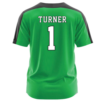 Marshall - NCAA Softball : Sydney Turner - Green Jersey-1