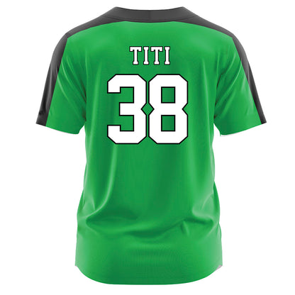 Marshall - NCAA Softball : Tia Titi - Green Jersey-1
