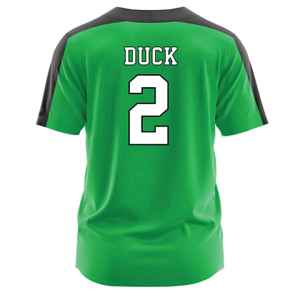 Marshall - NCAA Softball : Bekah Duck - Green Jersey-1