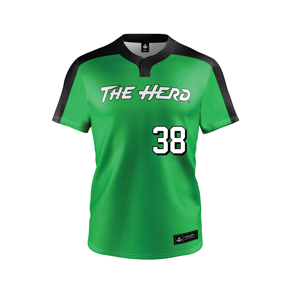 Marshall - NCAA Softball : Tia Titi - Green Jersey-0