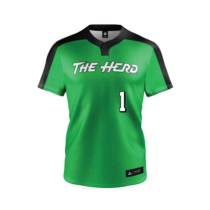 Marshall - NCAA Softball : Sydney Turner - Green Jersey-0