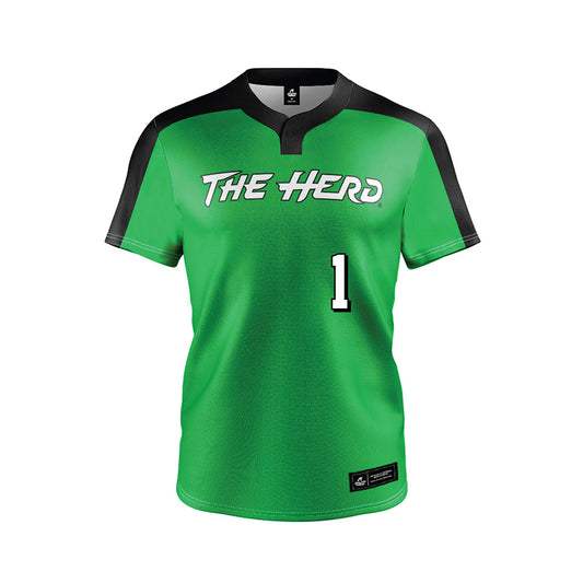 Marshall - NCAA Softball : Sydney Turner - Green Jersey-0
