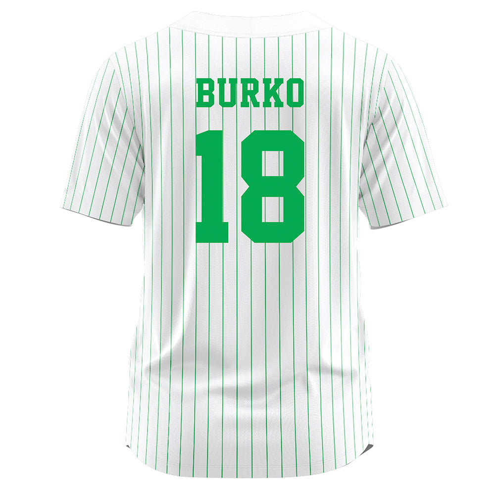 Marshall - NCAA Softball : Sydni Burko - White Jersey-1