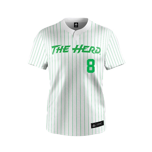 Marshall - NCAA Softball : Makenna Pirnat - White Jersey-0