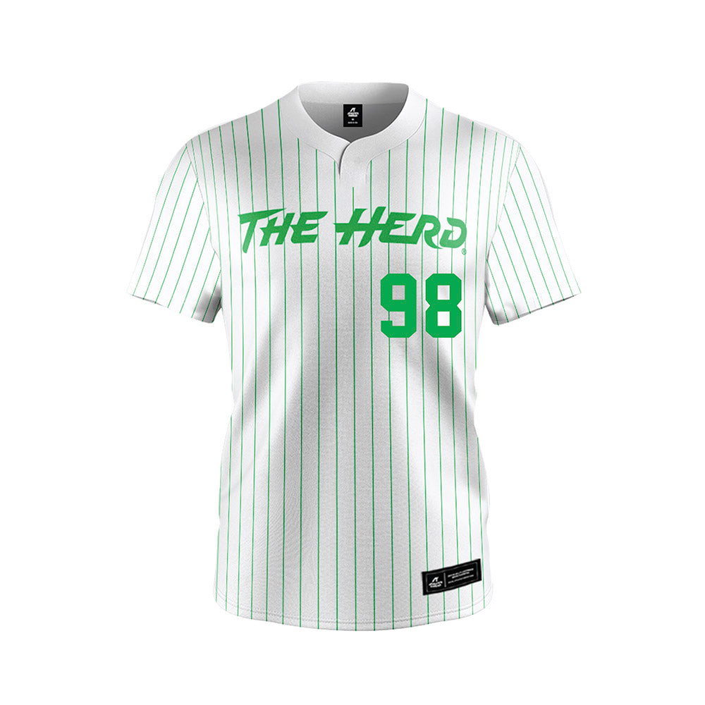 Marshall - NCAA Softball : Diamond Leslie - White Jersey-0