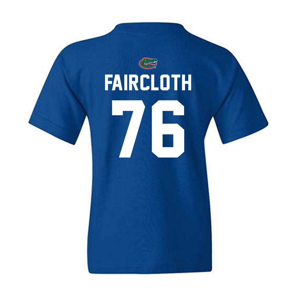 Florida - NCAA Football : Mark Faircloth - Replica Shersey Youth T-Shirt-1