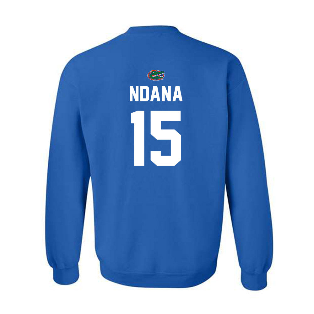 Florida - NCAA Women's Soccer : Conamora Ndana - Replica Shersey Crewneck Sweatshirt-1