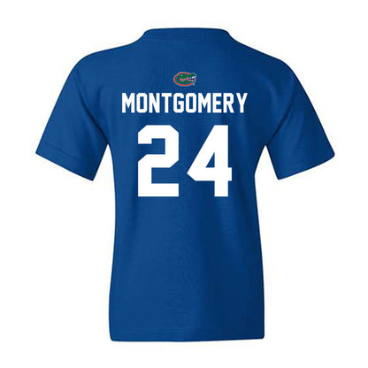 Florida - NCAA Football : London Montgomery - Replica Shersey Youth T-Shirt-1