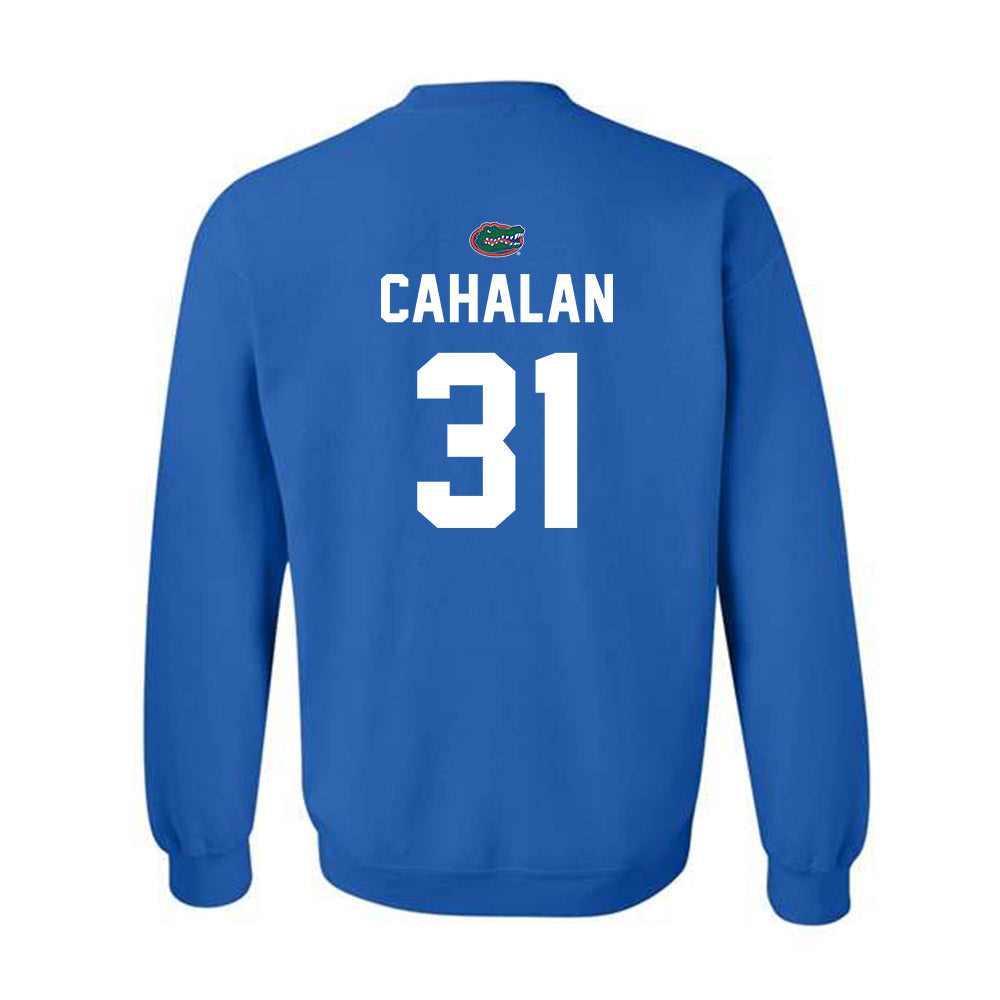 Florida - NCAA Softball : Kenleigh Cahalan - Replica Shersey Crewneck Sweatshirt