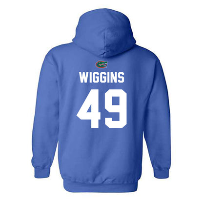 Florida - NCAA Football : Jalen Wiggins - Replica Shersey Hooded Sweatshirt-1