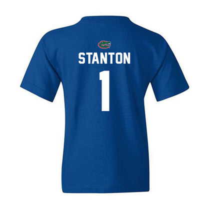 Florida - NCAA Softball : Caroline Stanton - Replica Shersey Youth T-Shirt-1