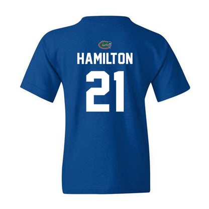 Florida - NCAA Women's Lacrosse : Clark Hamilton - Replica Shersey Youth T-Shirt