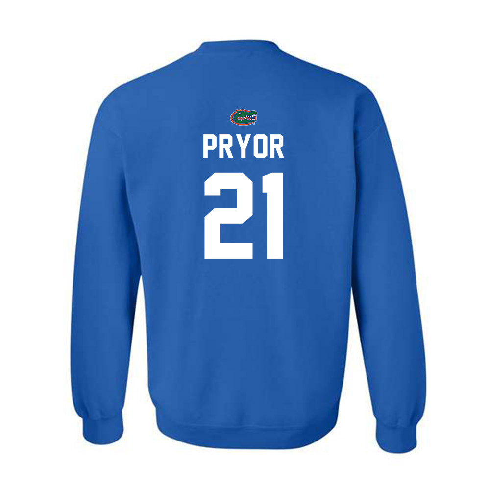 Florida - NCAA Football : Evan Pryor - Replica Shersey Crewneck Sweatshirt-1