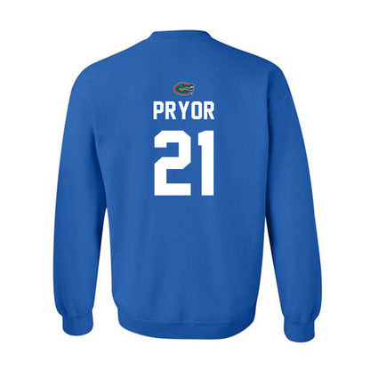 Florida - NCAA Football : Evan Pryor - Replica Shersey Crewneck Sweatshirt-1