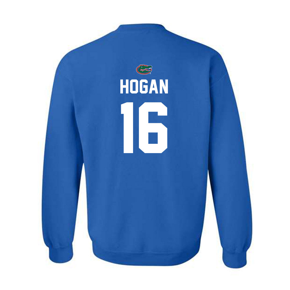 Florida - NCAA Women's Soccer : Courtney Hogan - Replica Shersey Crewneck Sweatshirt-1