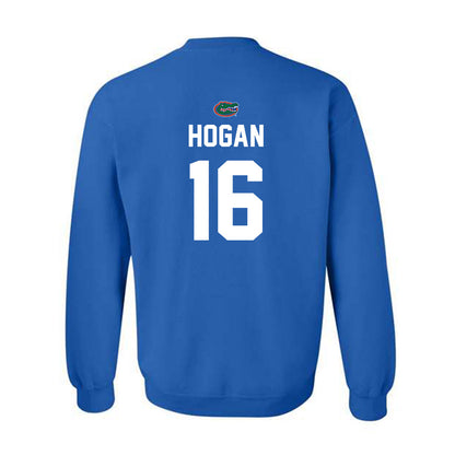 Florida - NCAA Women's Soccer : Courtney Hogan - Replica Shersey Crewneck Sweatshirt-1