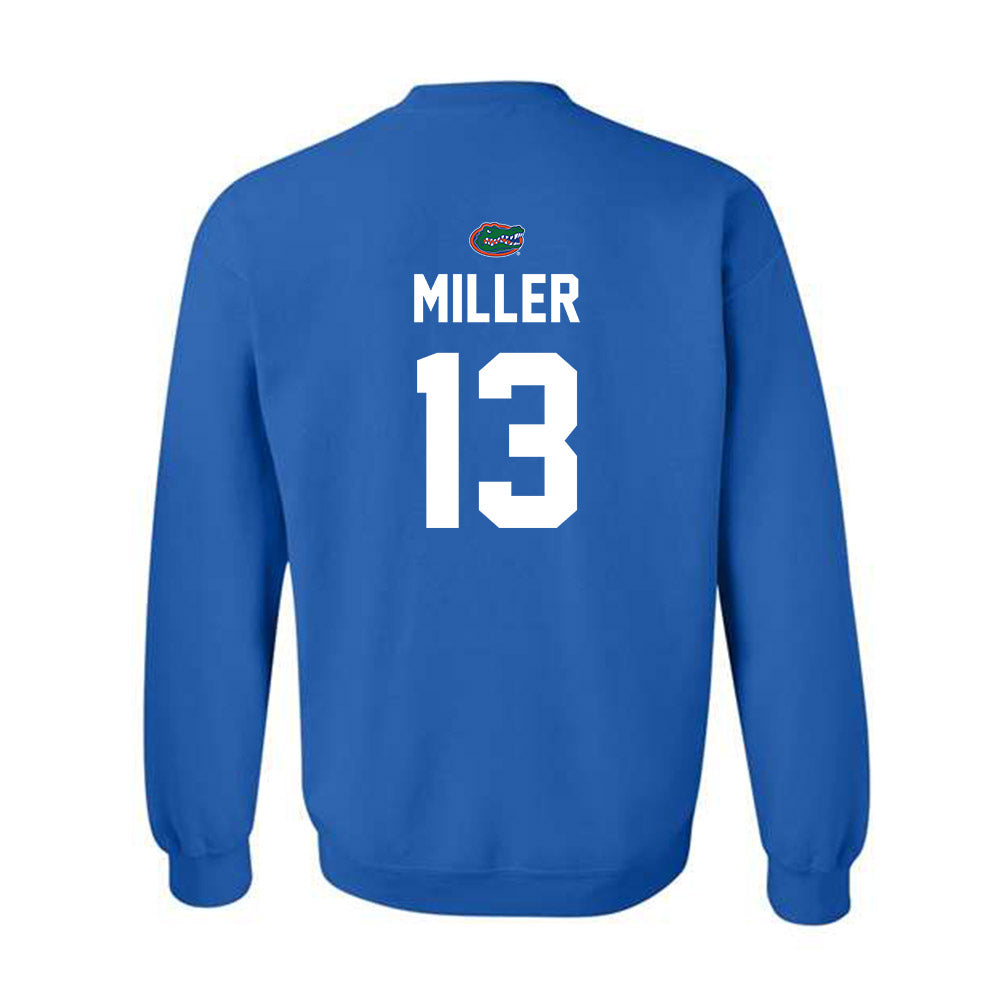 Florida - NCAA Softball : Olivia Miller - Replica Shersey Crewneck Sweatshirt-1