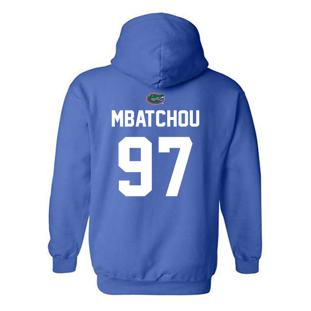 Florida - NCAA Football : Joseph Mbatchou - Replica Shersey Hooded Sweatshirt-1