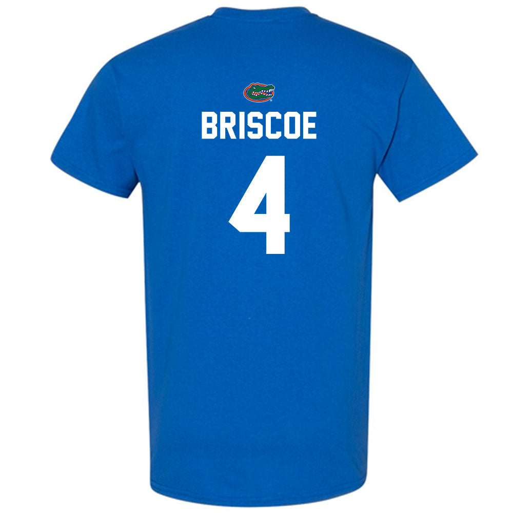 Florida - NCAA Women's Volleyball : Brooklyn Briscoe - Replica Shersey T-Shirt-1