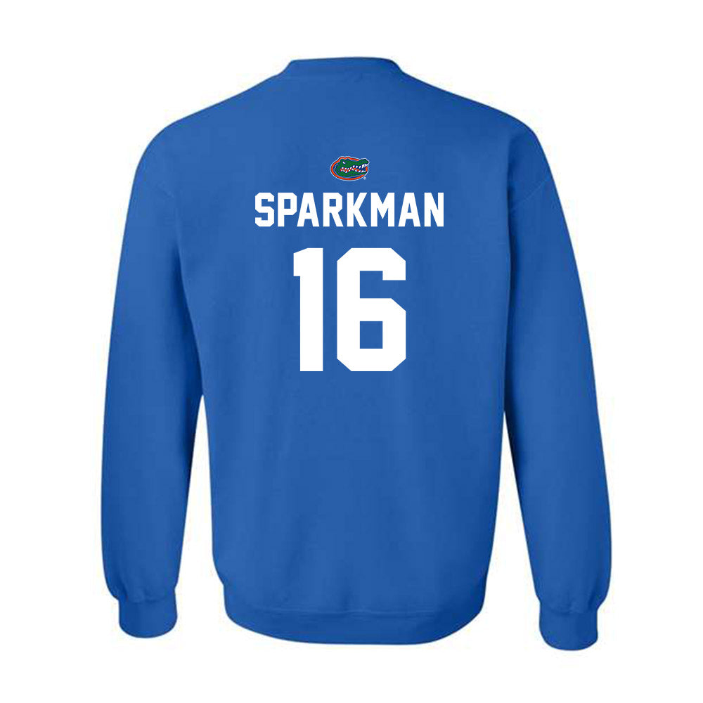 Florida - NCAA Softball : Allison Sparkman - Replica Shersey Crewneck Sweatshirt-1