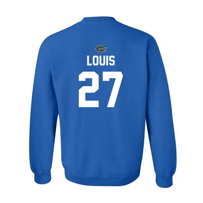 Florida - NCAA Football : Byron Louis - Replica Shersey Crewneck Sweatshirt-1