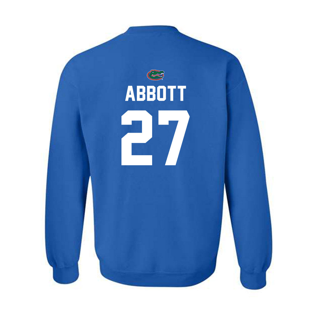Florida - NCAA Women's Soccer : Norah Abbott - Replica Shersey Crewneck Sweatshirt-1