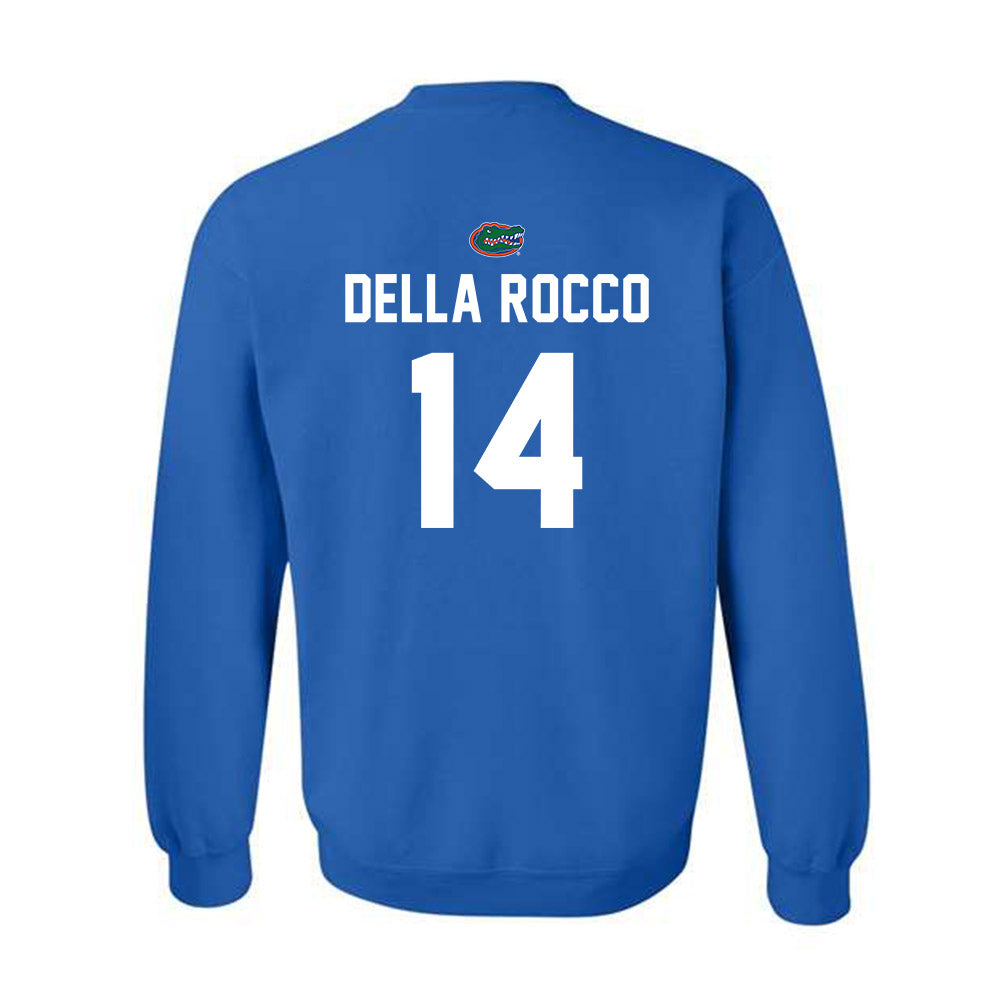 Florida - NCAA Women's Lacrosse : Sofia Della Rocco - Replica Shersey Crewneck Sweatshirt