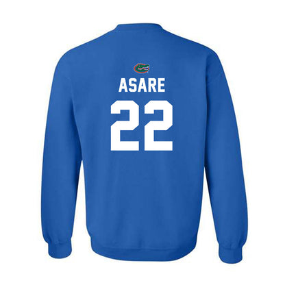 Florida - NCAA Football : Kofi Asare - Replica Shersey Crewneck Sweatshirt-1
