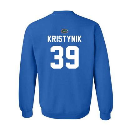 Florida - NCAA Women's Lacrosse : Ava Kristynik - Replica Shersey Crewneck Sweatshirt-1