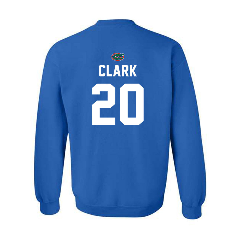Florida - NCAA Football : Kanye Clark - Replica Shersey Crewneck Sweatshirt-1
