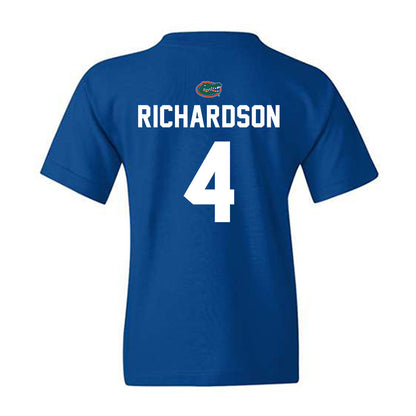 Florida - NCAA Women's Lacrosse : Kennedy Richardson - Replica Shersey Youth T-Shirt-1