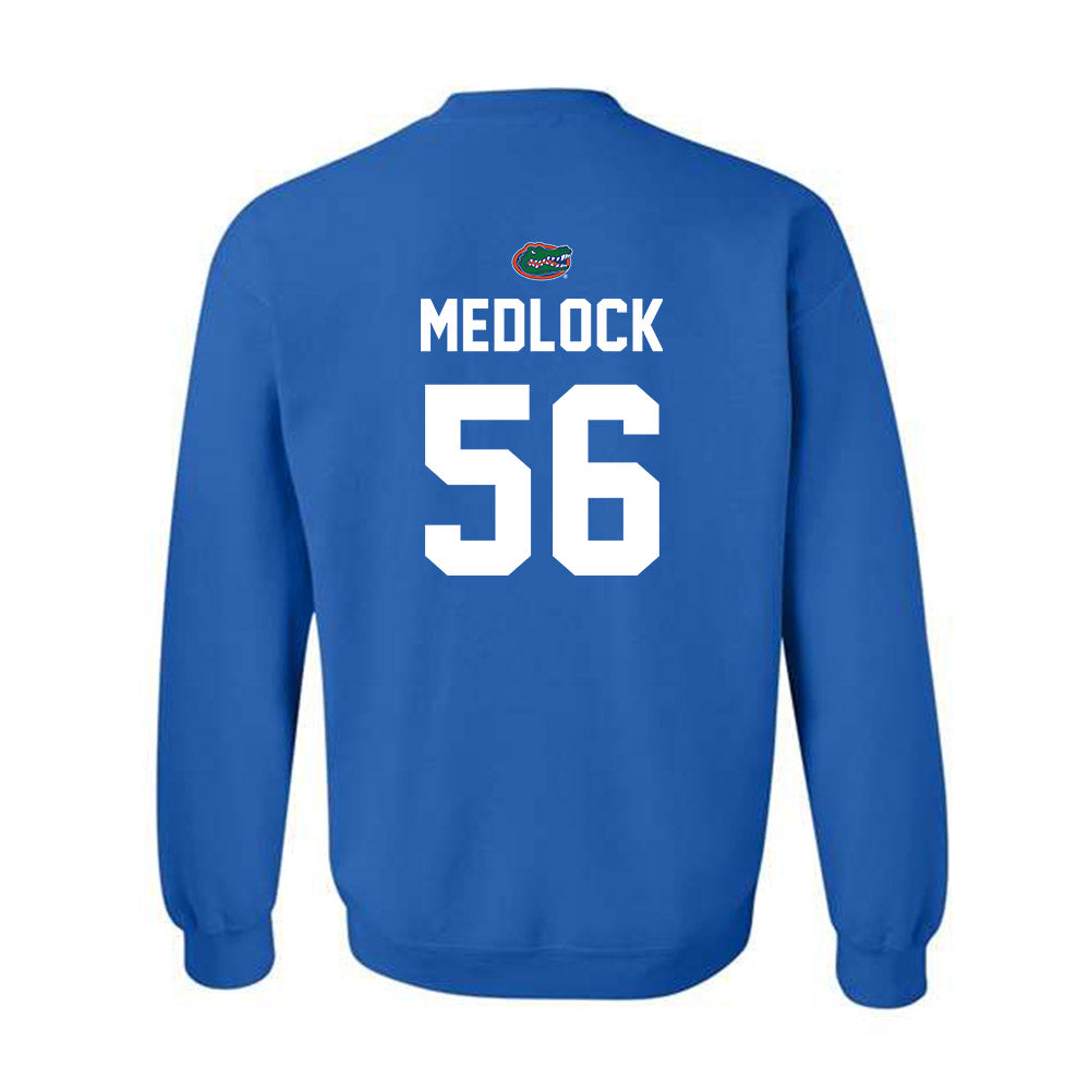 Florida - NCAA Football : Jahari Medlock - Replica Shersey Crewneck Sweatshirt-1
