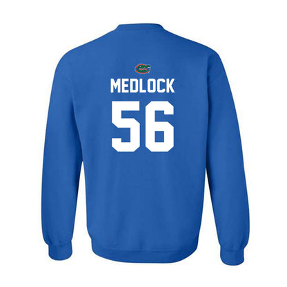 Florida - NCAA Football : Jahari Medlock - Replica Shersey Crewneck Sweatshirt-1