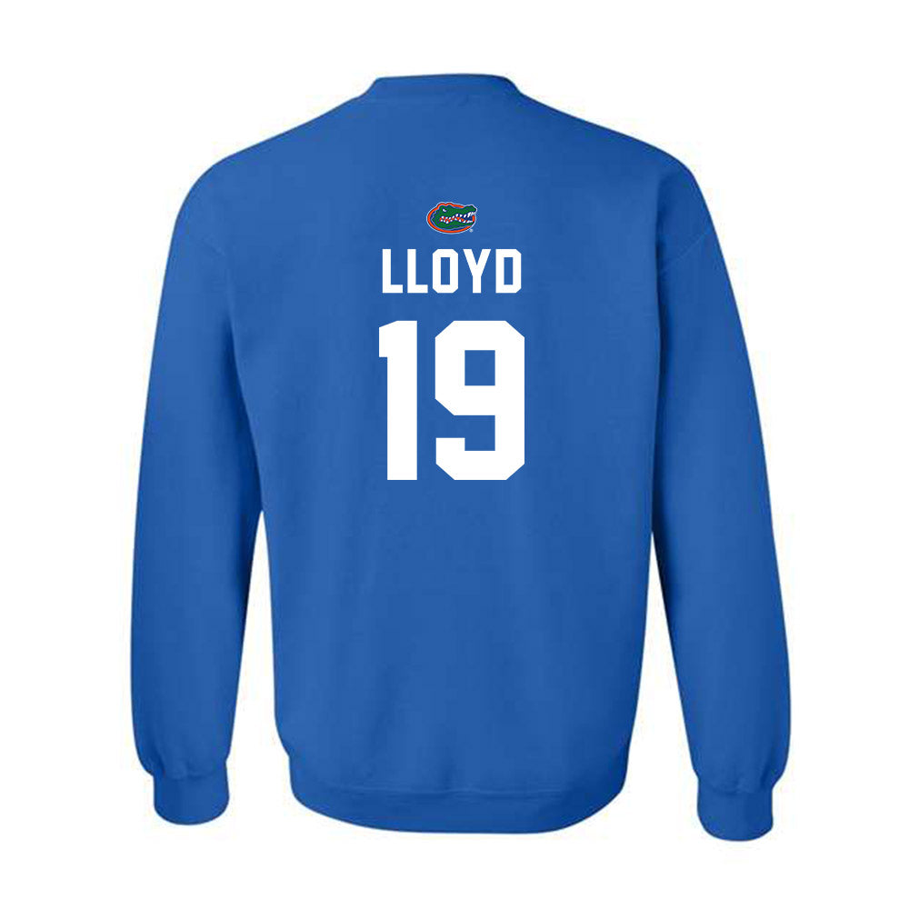 Florida - NCAA Football : Jaylen Lloyd - Replica Shersey Crewneck Sweatshirt-1