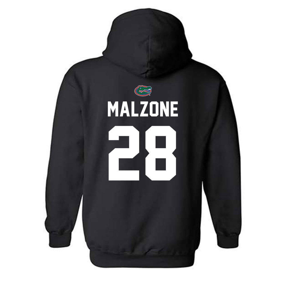 Florida - NCAA Baseball : AJ Malzone - Sports Shersey Hooded Sweatshirt-1