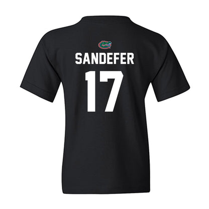 Florida - NCAA Baseball : Russell Sandefer - Sports Shersey Youth T-Shirt-1