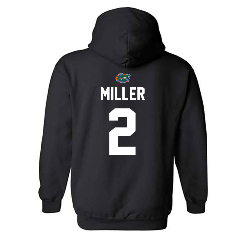Florida - NCAA Baseball : Sam Miller - Sports Shersey Hooded Sweatshirt-1