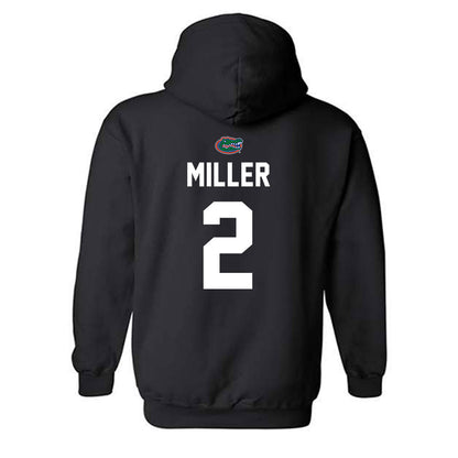 Florida - NCAA Baseball : Sam Miller - Sports Shersey Hooded Sweatshirt-1