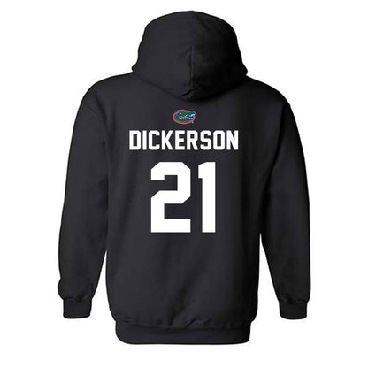 Florida - NCAA Baseball : Drew Dickerson - Sports Shersey Hooded Sweatshirt-1