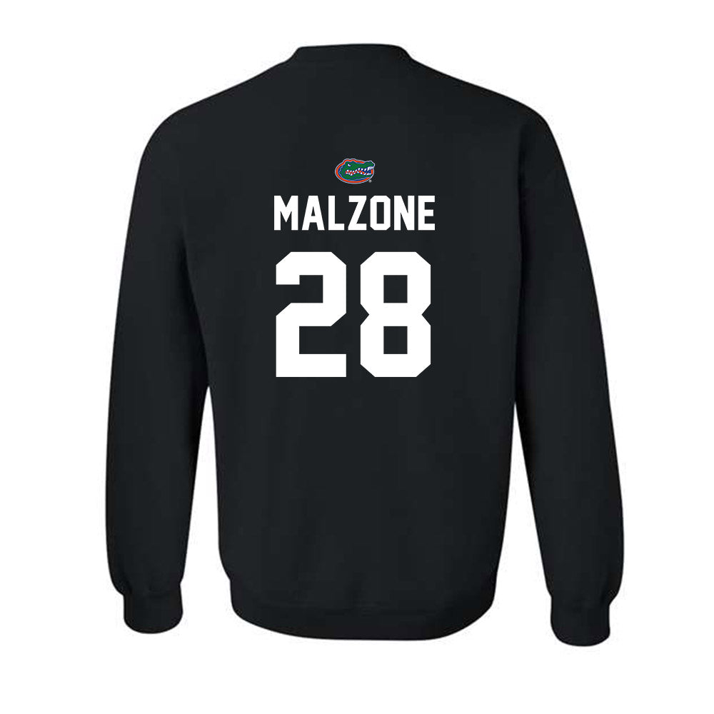 Florida - NCAA Baseball : AJ Malzone - Sports Shersey Crewneck Sweatshirt-1