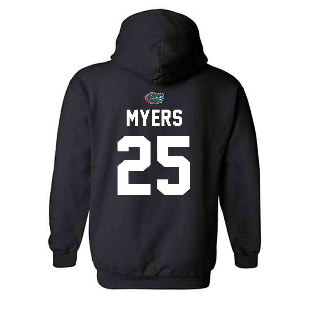 Florida - NCAA Baseball : Kolt Myers - Sports Shersey Hooded Sweatshirt-1
