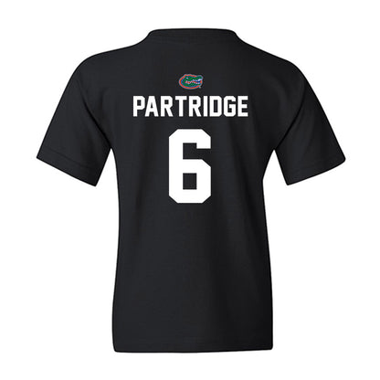 Florida - NCAA Baseball : Nic Partridge - Sports Shersey Youth T-Shirt-1