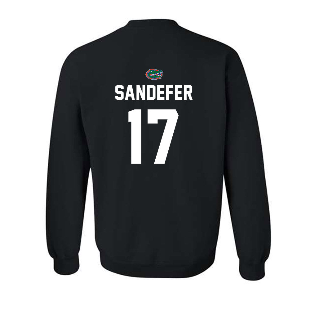 Florida - NCAA Baseball : Russell Sandefer - Sports Shersey Crewneck Sweatshirt-1