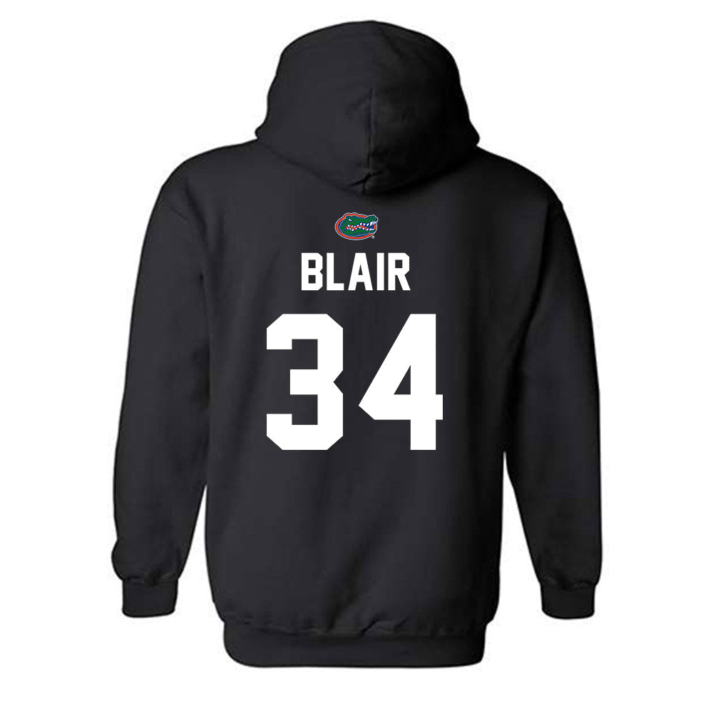 Florida - NCAA Baseball : Eli Blair - Sports Shersey Hooded Sweatshirt-1