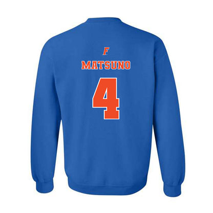 Florida - NCAA Softball : Kalie Matsuno - Sports Shersey Crewneck Sweatshirt-1
